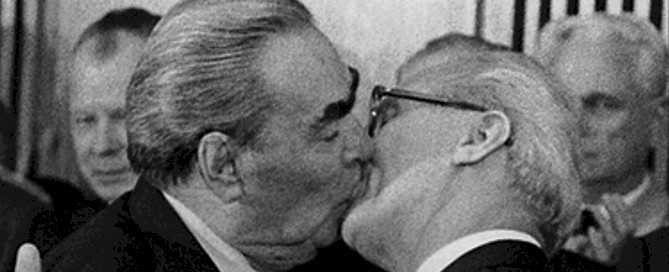 Brežnev a Honecker